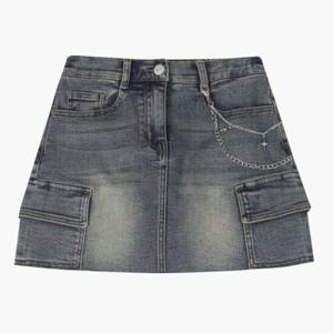 [더데이걸][모다울산]카고 체인 스커트TGWH25301