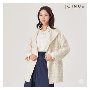 [조이너스]화사트위드윙카라하프코트_JACS1-WCH100