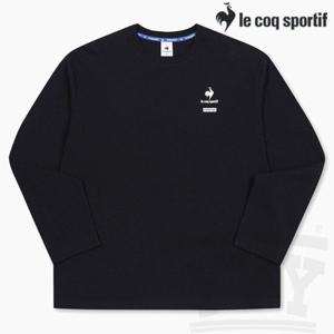 [르꼬끄 스포르티브]르꼬끄 어프어프 콜라보 그래픽긴팔티 QP123LRL21 BLK