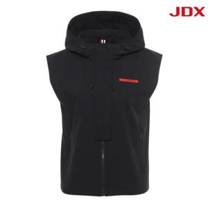JDX HC08 드랍 숄더 후드 베스트 X1WVV5151(BK)