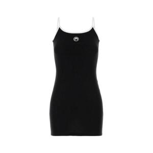 마린세르 여성 블랙 면 미니 드레스 WDR309ACJER0008 BK99