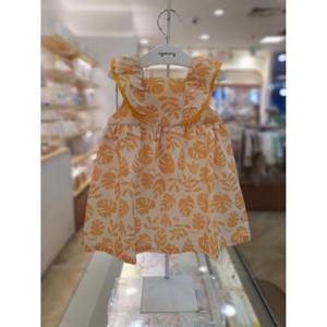 아가방 세이브존03 아가방 옐로우 티치 리프 원피스 AG01R354052A