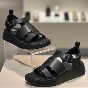 핏플랍 25S/S 여성 뉴 플랫폼 피셔맨 샌들 FFSO5E121BK 블랙