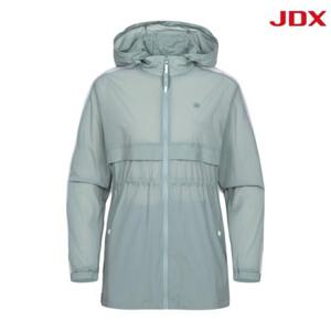JDX 세이브존07 여성 중기장 후드 집업 X2WJV6112MT