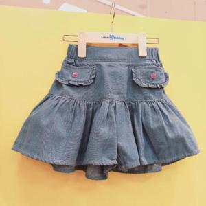 리틀밥독 HC11 줄리청바지(치마반바지) B242MPT10