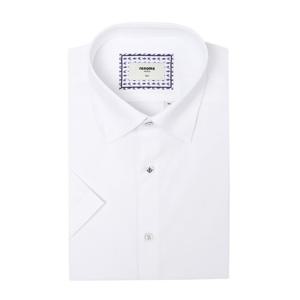 [레노마] 반소매셔츠 슬림핏 스판 링클프리 ROUSL1300화이트