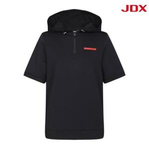 JDX 세이브존07 여성 후드 반팔 티셔츠 X1TSW6502BK