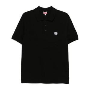 겐조 HAPPY TIGER 로고 패치 코튼 폴로 셔츠 1884163