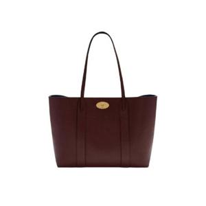 멀버리 스몰 클래식 그레인 베이스워터 토트 버건디 HH4589-205K536