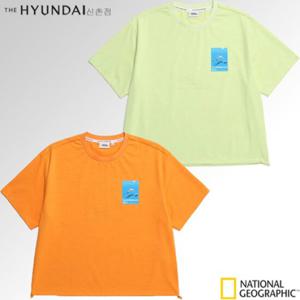 [내셔널지오그래픽]MW N232WTS420 크로우 여성 COOL MAX 세미크롭H TEE (세미오버핏)