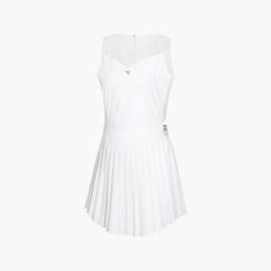 디아도라반바지 KQJ D4222TOP93IVD 크로스코트 플리츠 원피스 IVORY