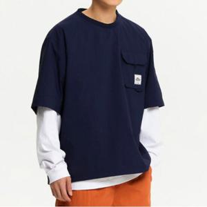 뉴발란스반팔티 KQJ NBNCE21413-59 UNI 썸머 시어서커 반팔 티셔츠 SEMI OVER FIT