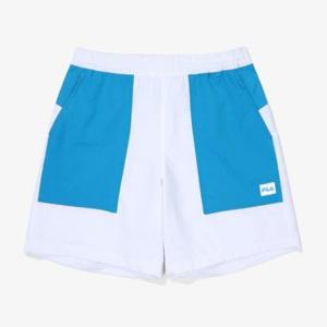 휠라반바지 TQJ FS2TRF2221M-WHI 스포츠 우븐 반바지