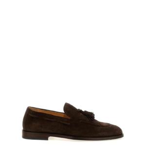 BRUNELLO CUCINELLI 태슬 장식 스웨이드 로퍼 1815244