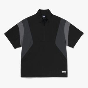 휠라 경량 스트레치 반팔 아노락 FS2JKG2106X_BLK