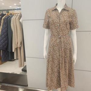 [BCBG] 올앤썬드리 여름25 피비 프린트 원피스 A5M4O634