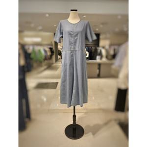 [비지트인뉴욕] 볼륨 퍼프 데님 원피스 (VB5DV60)