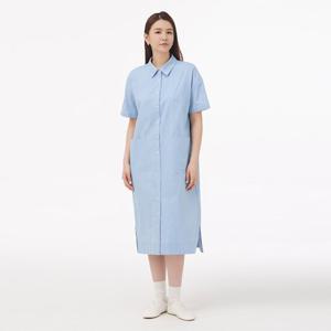 [빌드]BPMO604 데님 포켓 원피스/빅사이즈/미시/여성/여름