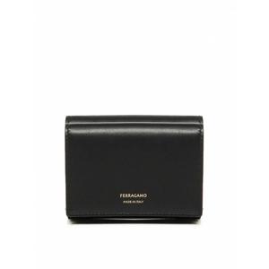 [SALVATORE FERRAGAMO] 여성 지갑 purses 투톤 트리폴드 220867779959001 블랙 /8