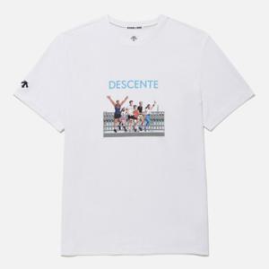 [데상트공식] [DESCENTE X 김정윤 작가] 그래픽 반팔 티셔츠 SQ223ETS64