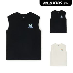 [MLB키즈 공식] 모노그램 빅럭스 민소매티셔츠 (2color) 7ATKM0153
