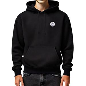 뉴발란스 에센셜 훕스 남자 후드티 후디 블랙 MT23581-BK