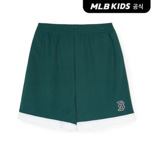 [MLB키즈 공식] 바시티스포티브 반바지 BOS (Peacock green) 7ASPV0353-43PGS