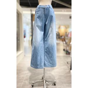 [올리브데올리브] OJ5XL545 썸머 와이드 데님팬츠