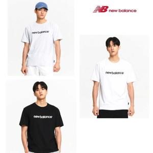 [뉴발란스]에센셜 레터링 로고 반팔티_NBNEE3111_3종