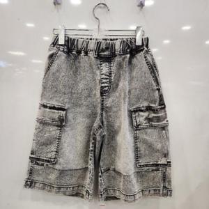 애플핑크 HC07 5부 카고 버뮤다 그레이 데님팬츠 JBP9U301BSE
