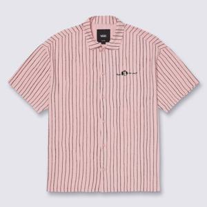 [VANS] 공용 아티스트 컬렉션 Vans X Riroo 셔츠 VN000QF5FAY 핑크