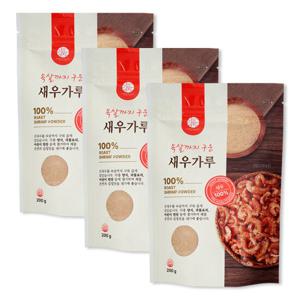강고집 속살까지 구운 새우가루 200g 3봉