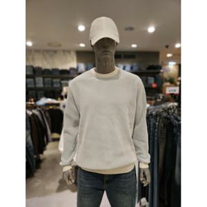 [버커루] 남성) 폴리 이중컬러 라운드 풀오버 (B241KT300P)