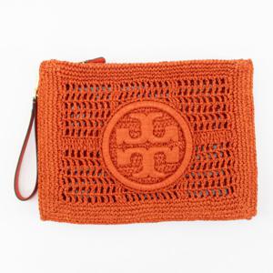 토리버치 엘라 크로셰 파우치백 클러치 POPPY RED 155038 627