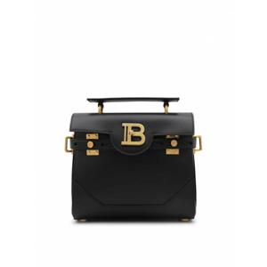 [BALMAIN] 여성 크로스 바디 백 블랙 레더 탑 핸들 DN1DB526LAVE0PA /8
