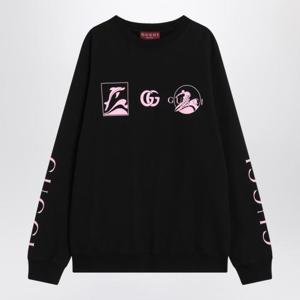 구찌 긴팔 티셔츠 784413XJG74 Black