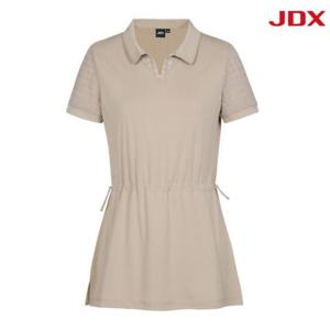 JDX 세이브존07 여성 긴기장 반팔티셔츠 X2TSV6563BE