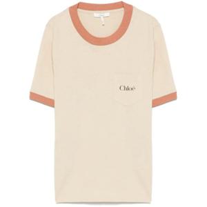 끌로에 반팔 티셔츠 CH25UJH04187 286 BLOSSOM BEIGE