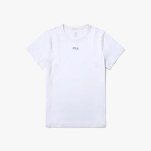 휠라반팔티 KQC FS2RSG2251F-WHI  메쉬 절개 반팔티