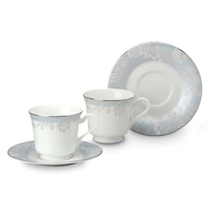 [한국도자기]민트드림 디멘션 2인조 커피잔세트 4p