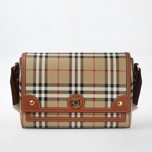 BURBERRY 빈티지 체크 노트 크로스백 806622
