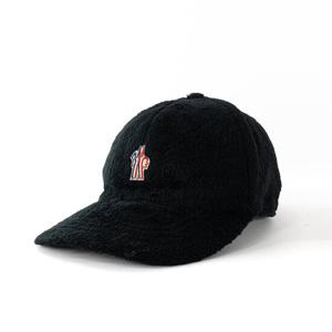 H2 097 3B00002 809EG 999 몽클레어 그레노블 로고 볼캡 야구 모자 블랙