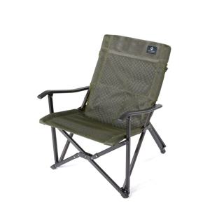 캠핑 문 (CAMPING MOON) 메쉬 로 의자 캠프 메쉬 로 의자 카키 F-1003-WK