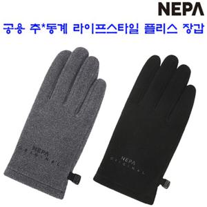 [네파][장갑 등산장갑](7IE8102) 남여 공용 솔레이 발열기능 플리스 장갑