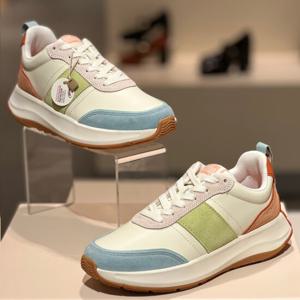 핏플랍24FW F-모드 스웨이드 여성 스니커즈 FFSO4F052C2 코랄