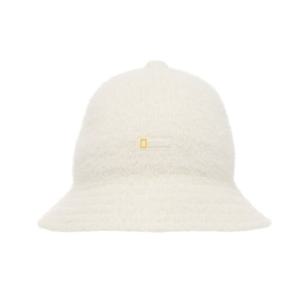 내셔널지오그래픽키즈 K244KHA090 뮬리 버킷햇 IVORY