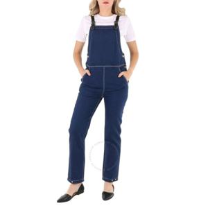 버버리 여성용 다크 캔버스 블루 점프수트 4568195