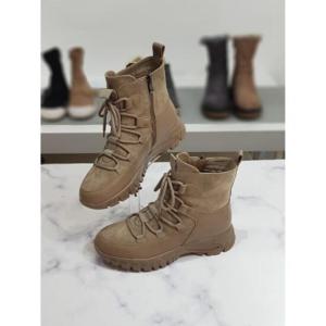 한슈 세이브존03 여성유어 레이스업 미들 부츠 4.5cm AGHS31123ntA