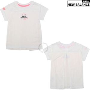 [뉴발란스]키즈  뒷 플리츠 반팔티 NK9EC2104G-10