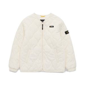 내셔널지오그래픽 키즈 K241UPD010 카라리스 패딩 점퍼 IVORY